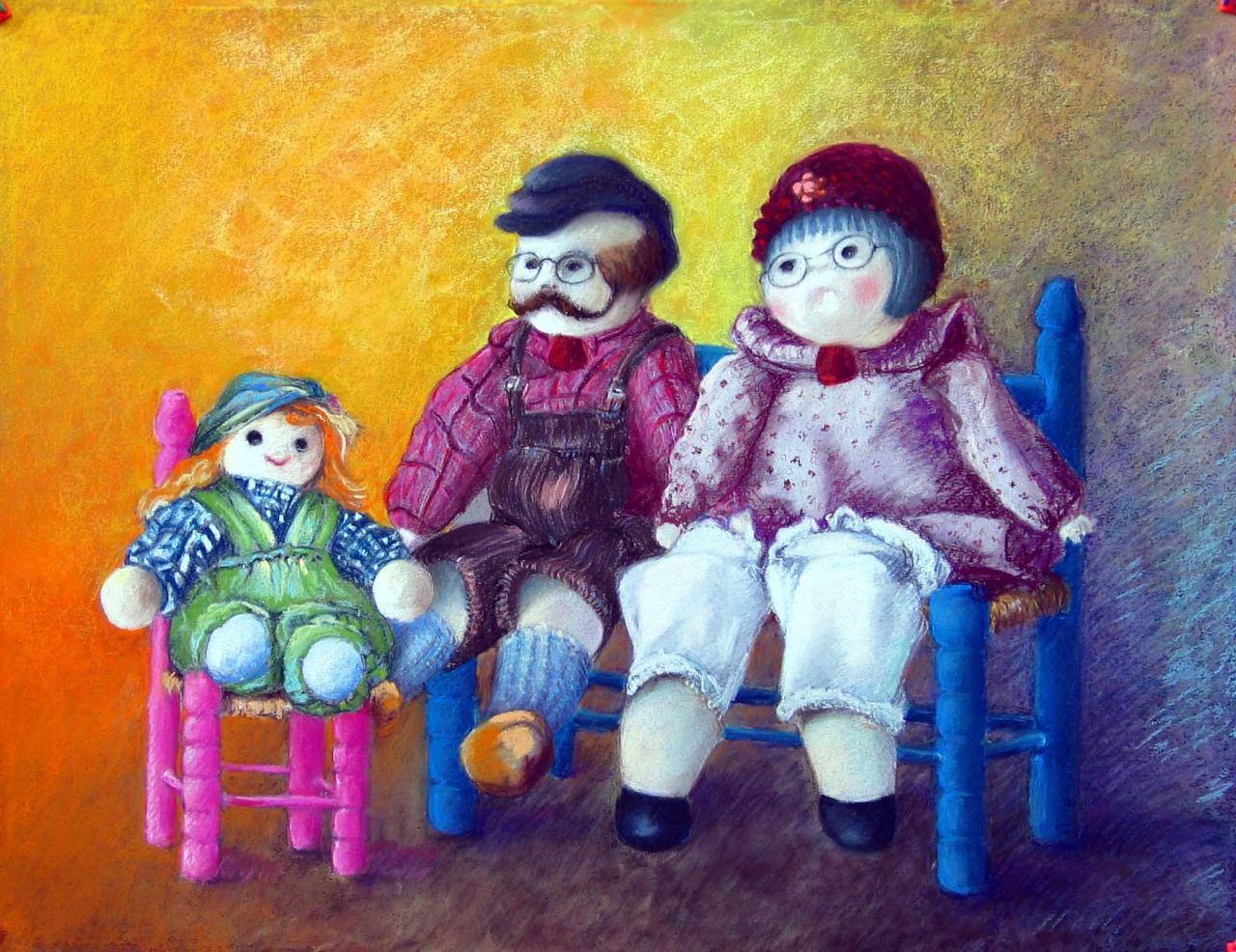 Trois poupées