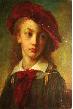 Gratia charles louis portrait enfant huile